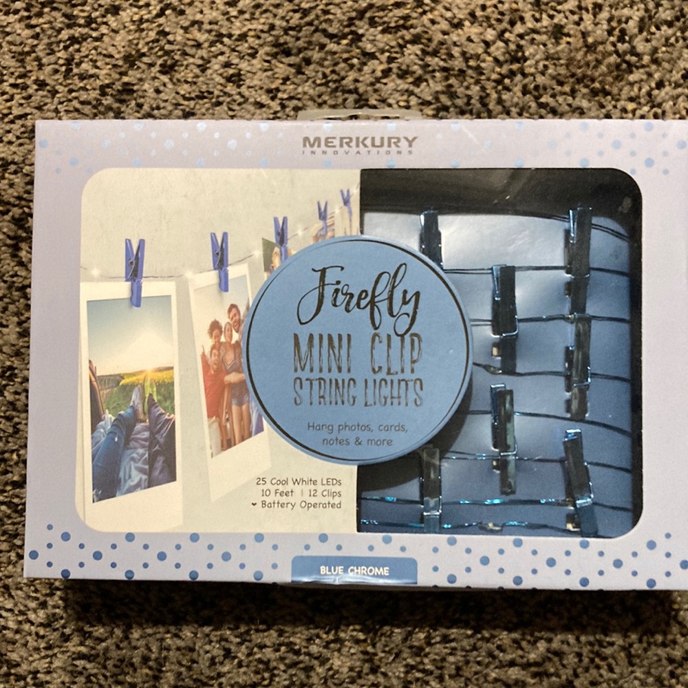 Mini clip fairy lights